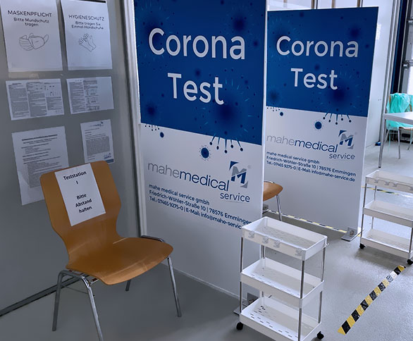 Corona Teststation